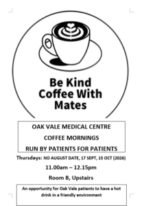 Coffee Morning Poster